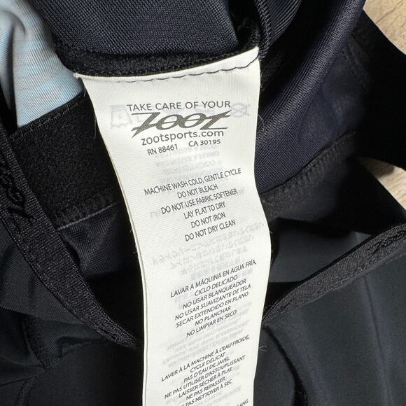 New ZOOT Womens Ultra Tri Racesuit Triathlon Malibu Blue Floral Size XS NWT - Picture 9 of 10